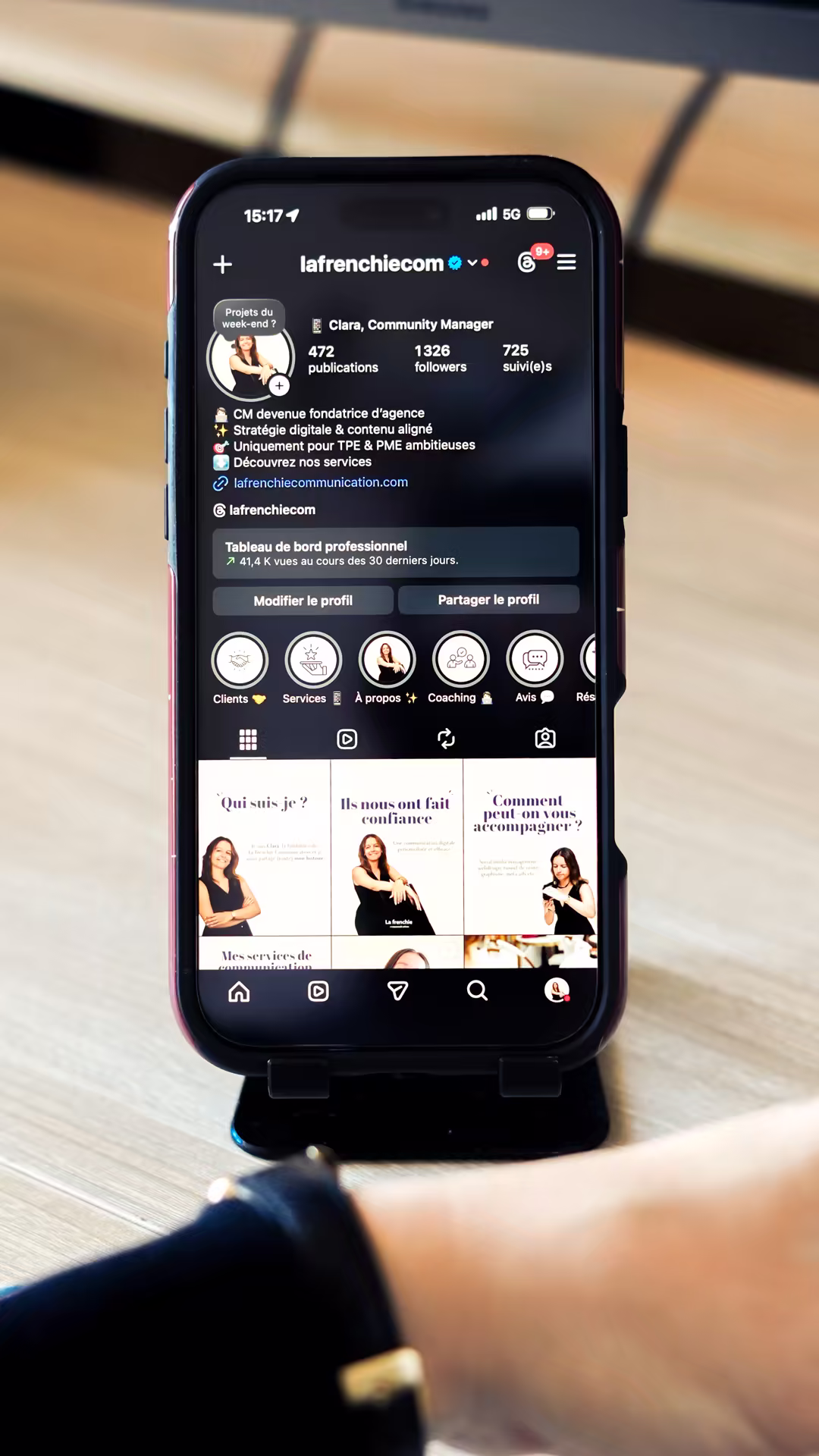 Contenu créé pour La Frenchie Communication par La Frenchie Communication